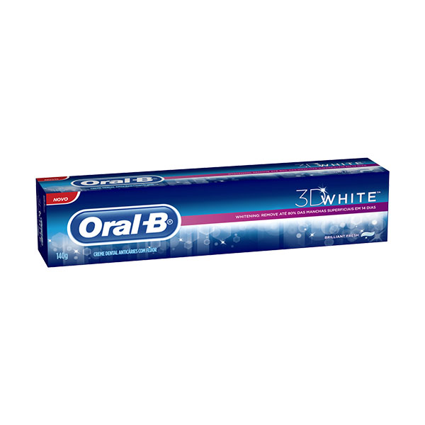 Creme Dental Oral-b 3d White 140g - Mais Preço