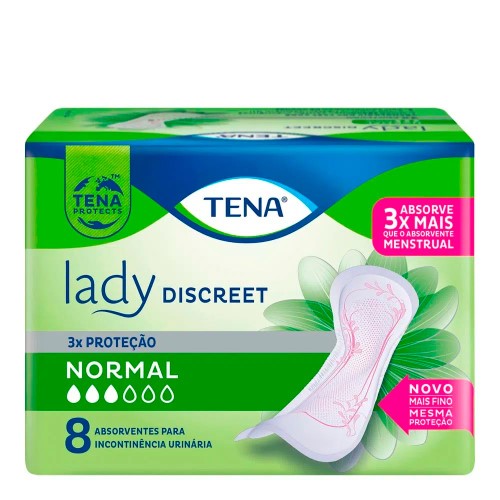 Absorvente Para Incontinência Urinária Tena Lady Discreet Mini