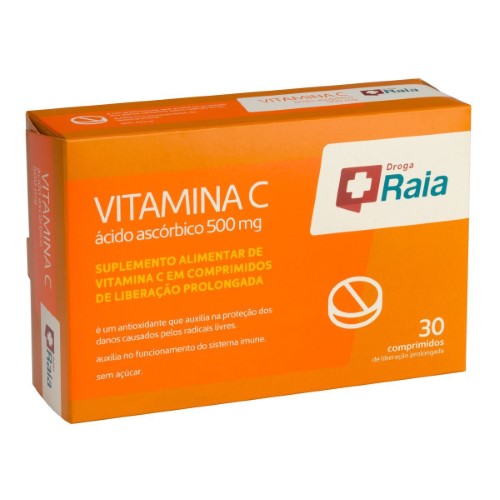 O Melhor Preço De Vitamina C Droga Raia 500mg 30 Comprimidos É No Mais ...