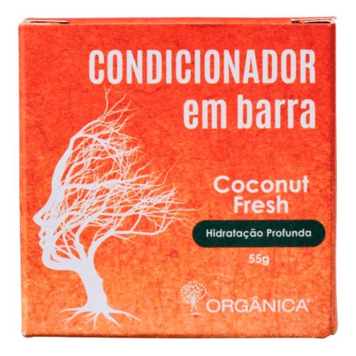 Condicionador Em Barra Orgânica Coconut Fresh 55g