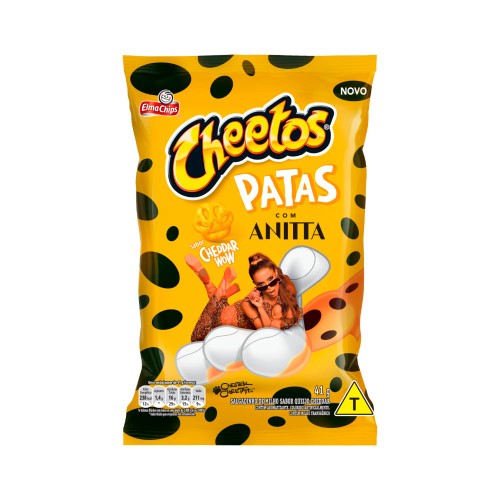 ELMA CHIPS CHEETOS ASSADO ONDA SABOR REQUEIJÃO 